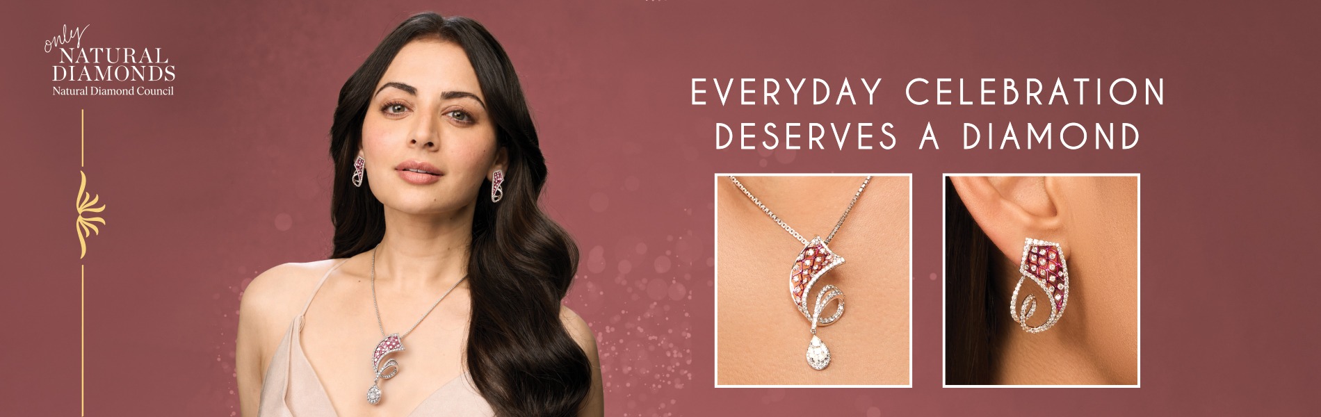 Diamond necklace tops with Zoya Afroz