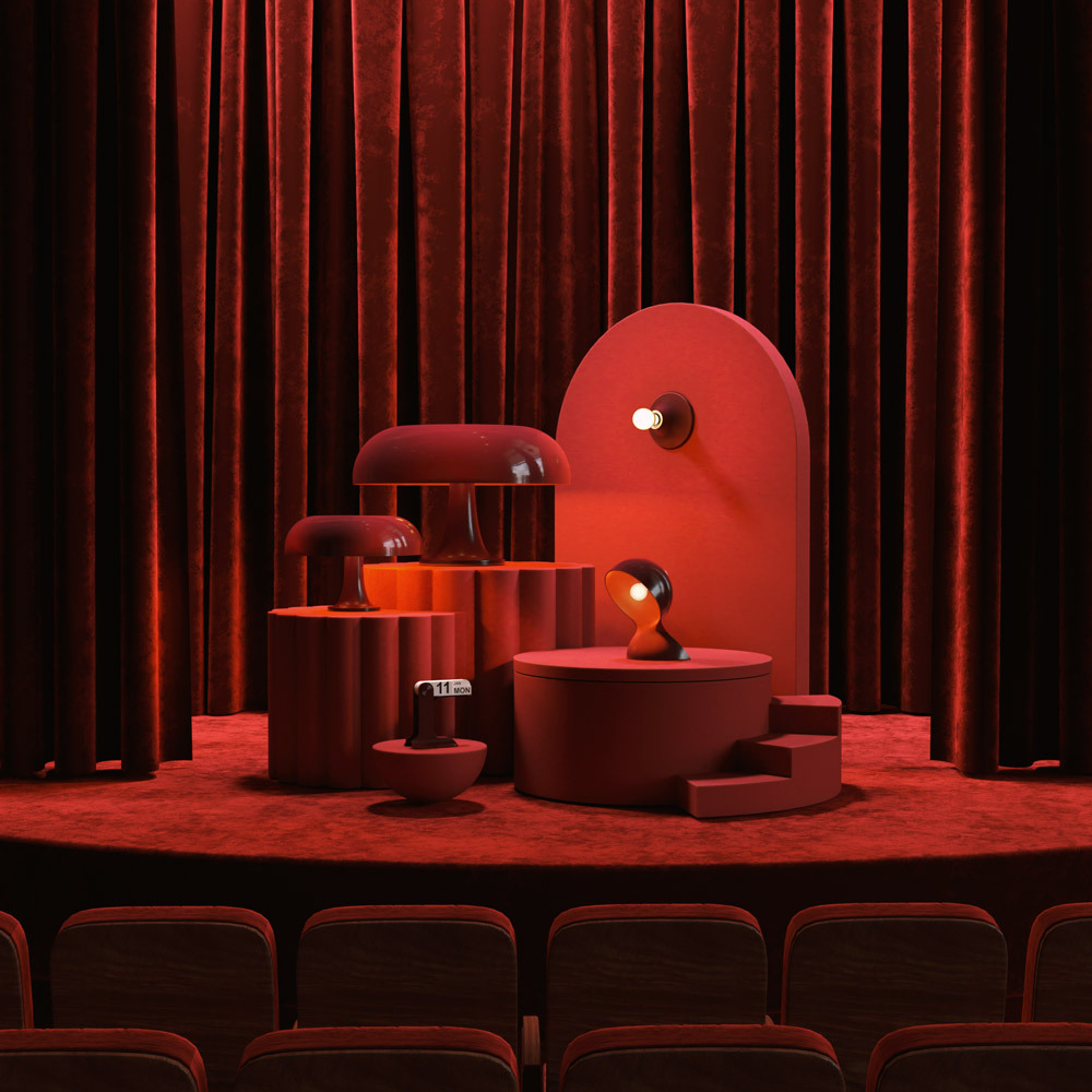 Ruby Red Collection — Artemide x Danese Milano
