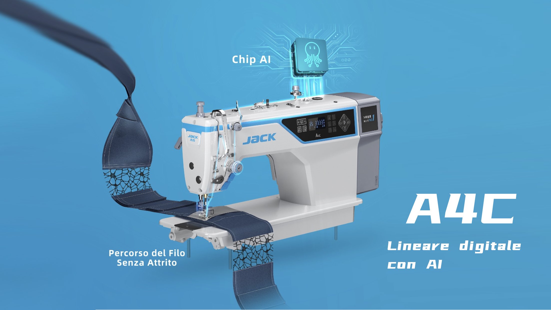 Jack A4C — Digital Footlifter and Bartack