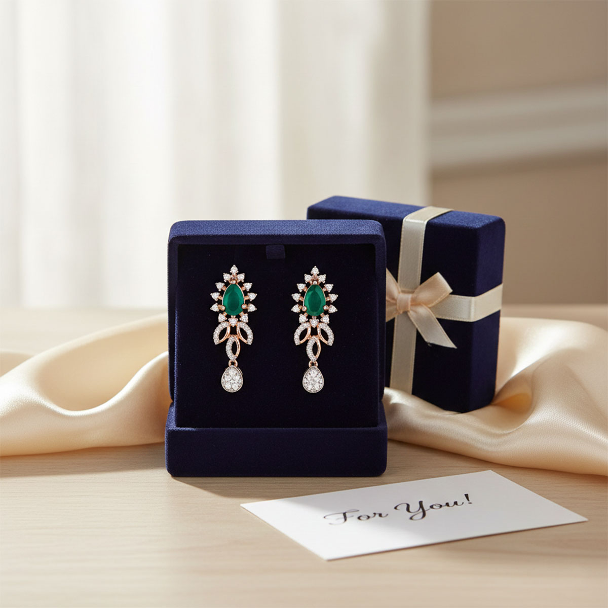 Diamond Earrings β Thangamayil
